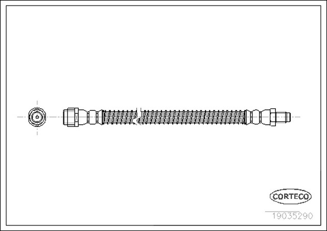 VMPG-2854 - 19035290 Hose,Brake | VMP Spares