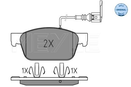 VMPG-15560 - 0252462318W Brake Pad | VMP Spares