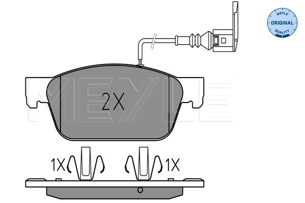 vmp-334332 VMPG-15560 - 0252462318W Brake Pad | VMP Spares