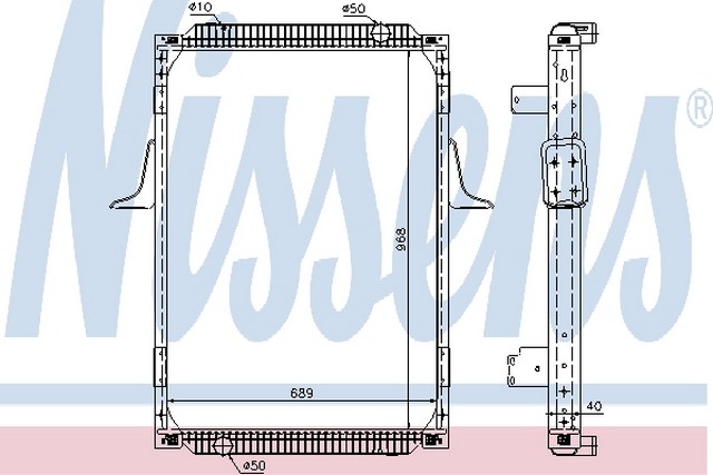 VMPG-17152 - 63787A Radiator,Engine Cooling | VMP Spares