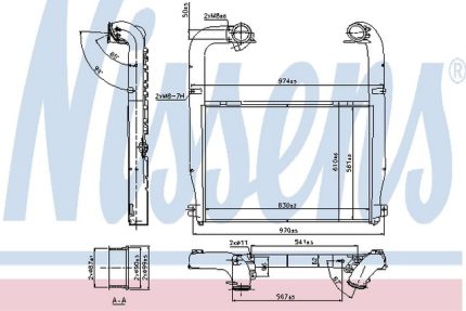 VMPG-17270 - 97062 Intercooler Radiator | VMP Spares