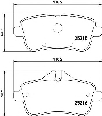 VMPG-31954 - 2521505 Brake Pad | VMP Spares