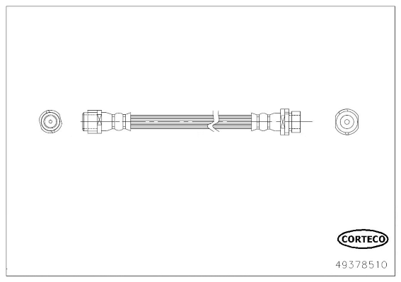 VMPG-41525 - 49378510 Hose,Brake | VMP Spares