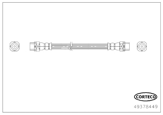 VMPG-41526 - 49378449 Hose,Brake | VMP Spares