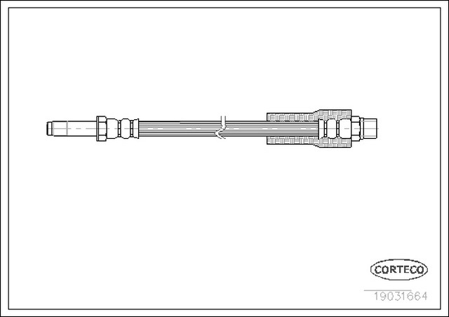 VMPG-2824 - 19031664 Hose,Brake | VMP Spares