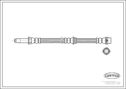 VMPG-2825 - 19032136 Hose,Brake | VMP Spares