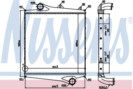 VMPG-17258 - 96961 Intercooler Radiator | VMP Spares