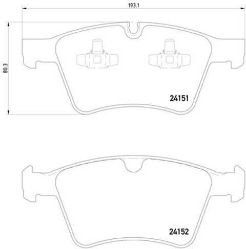 VMPG-19137 - 2415101 Brake Pad | VMP Spares