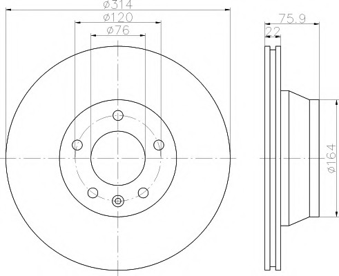 vmp-337327 VMPG-21932 - 92121903 Brake Disc | VMP Spares
