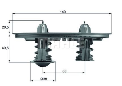 VMPG-32893 - TX105 Thermostat MAHLE-TRM | VMP Spares