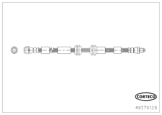 VMPG-51546 - 49379128 Hose,Brake | VMP Spares