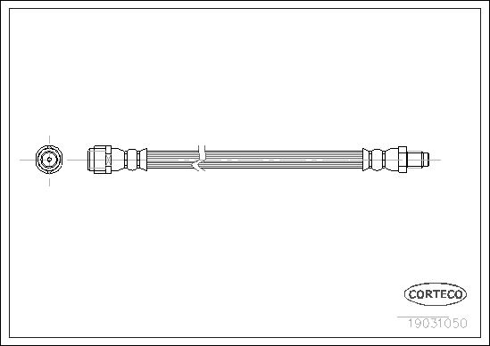 VMPG-2816 - 19031050 Hose,Brake | VMP Spares