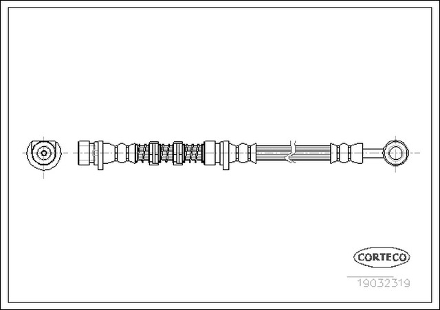 VMPG-2828 - 19032319 Hose,Brake | VMP Spares
