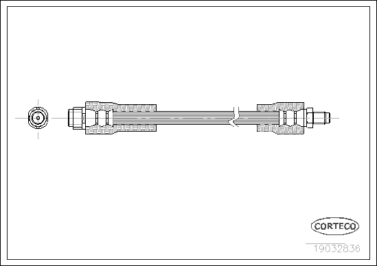 VMPG-2832 - 19032836 Hose,Brake | VMP Spares