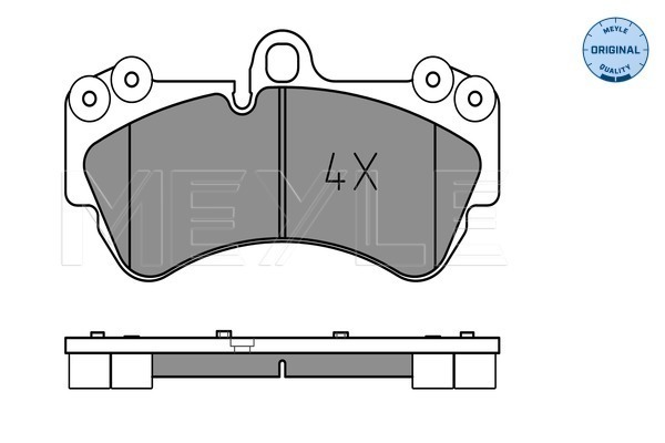 vmp-340450 VMPG-15509 - 0252369217 Brake Pad | VMP Spares