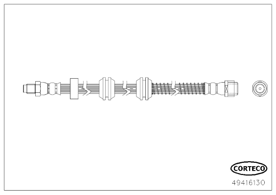 VMPG-51547 - 49416130 Hose,Brake | VMP Spares