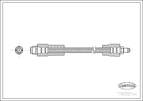 VMPG-2810 - 19026704 Hose,Brake | VMP Spares