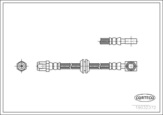 VMPG-2829 - 19032372 Hose,Brake | VMP Spares