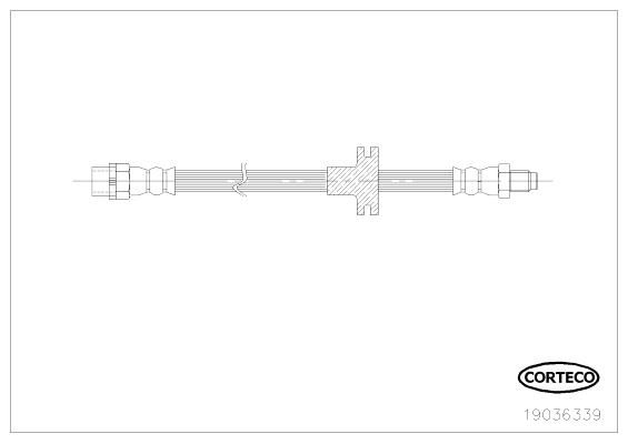 VMPG-2862 - 19036339 Hose,Brake | VMP Spares