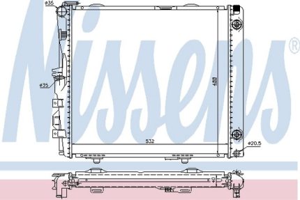 VMPG-17132 - 62683A Radiator,Engine Cooling | VMP Spares
