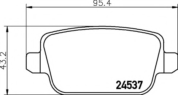 VMPG-19160 - 2453701 Brake Pad | VMP Spares