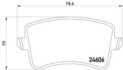 VMPG-19164 - 2460601 Brake Pad | VMP Spares
