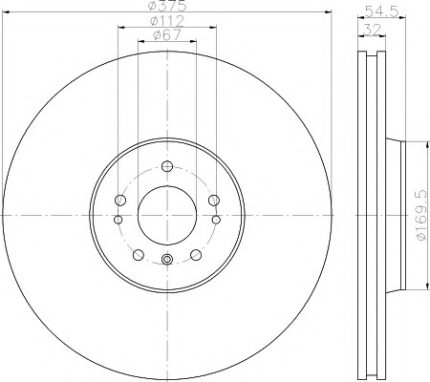VMPG-19265 - 92176603 Brake Disc | VMP Spares