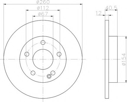 VMPG-21489 - 92091203 Brake Disc | VMP Spares