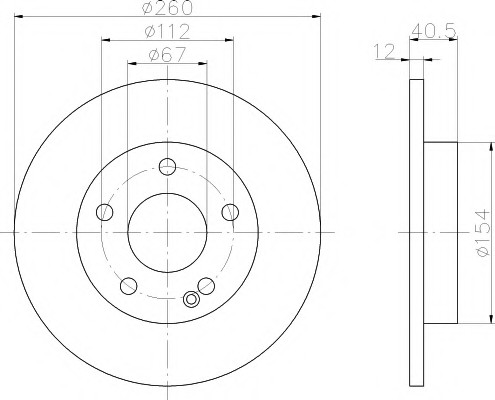 vmp-344954 VMPG-21489 - 92091203 Brake Disc | VMP Spares