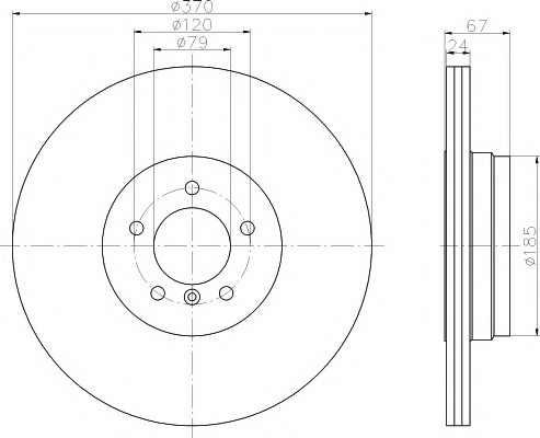 VMPG-21537 - 92123303 Brake Disc | VMP Spares