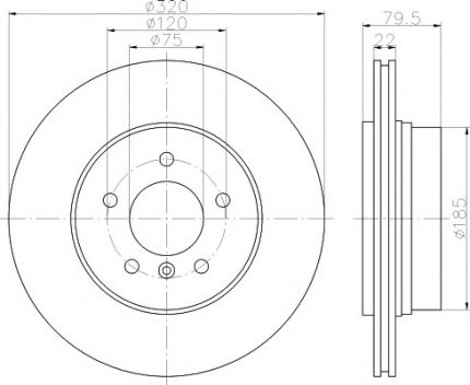 VMPG-21542 - 92141603 Brake Disc | VMP Spares