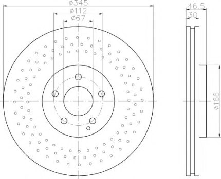 VMPG-21654 - 92123703 Brake Disc | VMP Spares