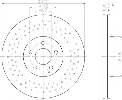 vmp-344962 VMPG-21654 - 92123703 Brake Disc | VMP Spares