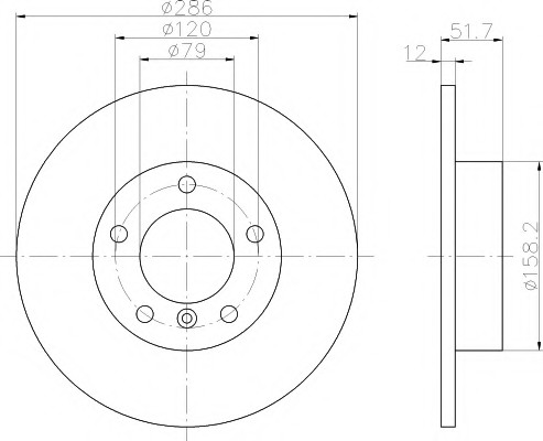 VMPG-21899 - 92055503 Brake Disc | VMP Spares