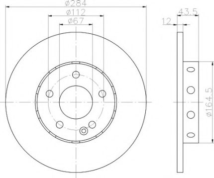 VMPG-21901 - 92059303 Brake Disc | VMP Spares