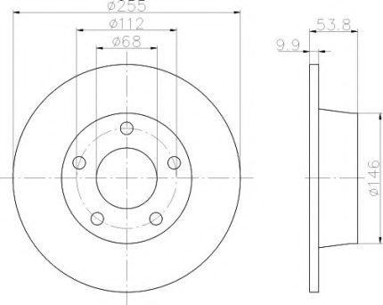 VMPG-21924 - 92104103 Brake Disc | VMP Spares