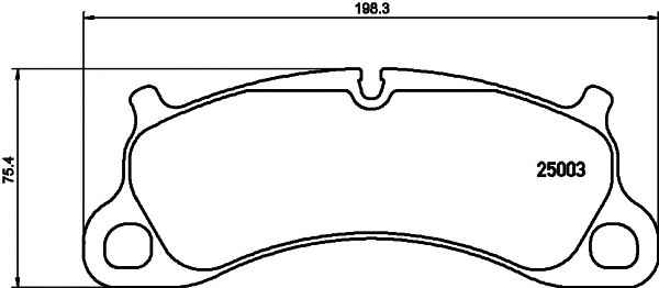 VMPG-28507 - 2500301 Brake Pad | VMP Spares