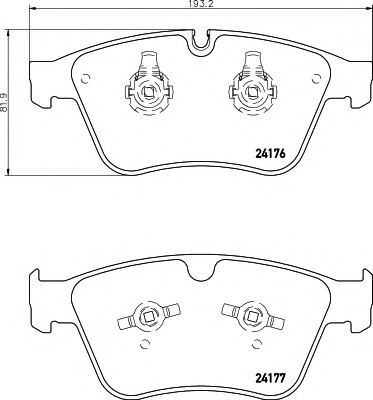VMPG-31952 - 2417601 Brake Pad | VMP Spares