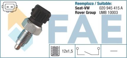 VMPG-37167 - 40660 Switch,Reverse Lamp | VMP Spares