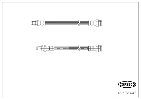 VMPG-50532 - 49378445 Hose,Brake | VMP Spares