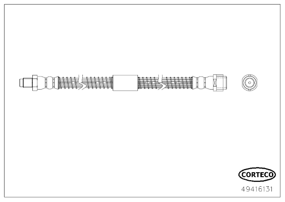VMPG-62312 - 49416131 Hose,Brake | VMP Spares