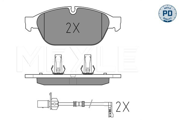 vmp-347064 VMPG-70104 - 0252615820PD Brake Pad | VMP Spares