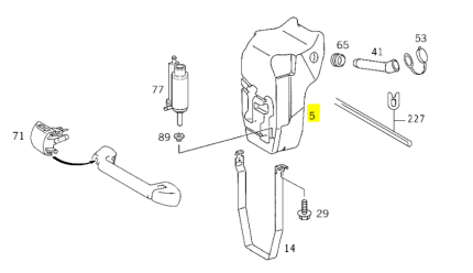 VMPG-75717 - A9738690120 Washer Fluid Tank | VMP Spares