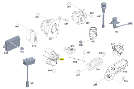 VMPG-139789 - A0005453944 Parking Brake Valve | VMP Spares