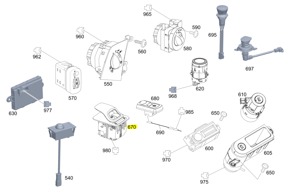 vmp-348714 VMPG-139789 - A0005453944 Parking Brake Valve | VMP Spares