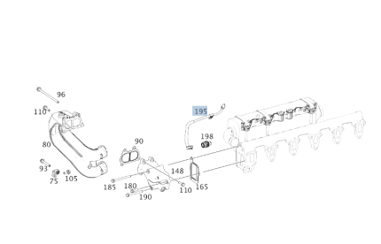 VMPG-143148 - A9362031017 Pipe,Air Filter | VMP Spares