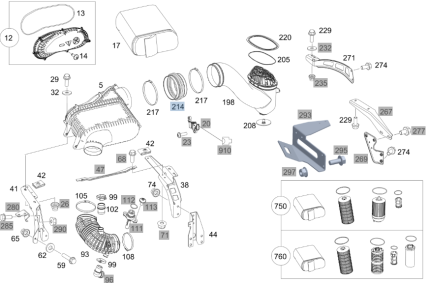 VMPG-148985 - A9425281382 Hose,Air Filter | VMP Spares