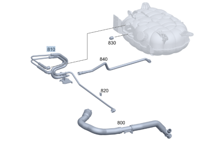 VMPG-198482 - A9605000608 Hose,Radiator | VMP Spares
