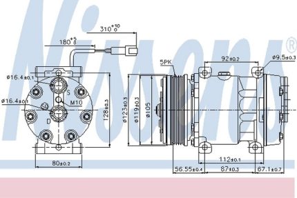VMPG-312 - 89079 AC Compressor | VMP Spares