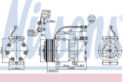 VMPG-316 - 89476 AC Compressor | VMP Spares